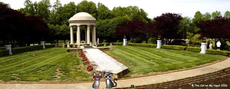 Periwinkle Stinky The National D-Day Memorial in Bedford, Virginia Richard S. Reynolds Sr. Garden at The National D-Day Memorial in Bedford, Virginia.